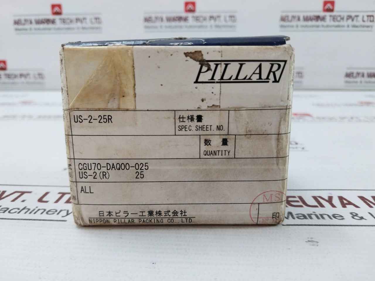Pillar Es10-025Jp Mechanical Seal Cgu70-daq00-025
