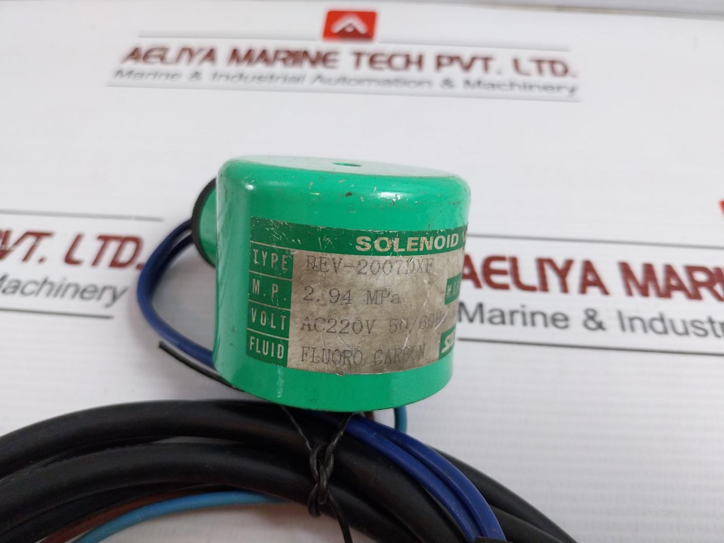 Solenoid Valve 2-meter Saginomiya Rev-2007Dxf