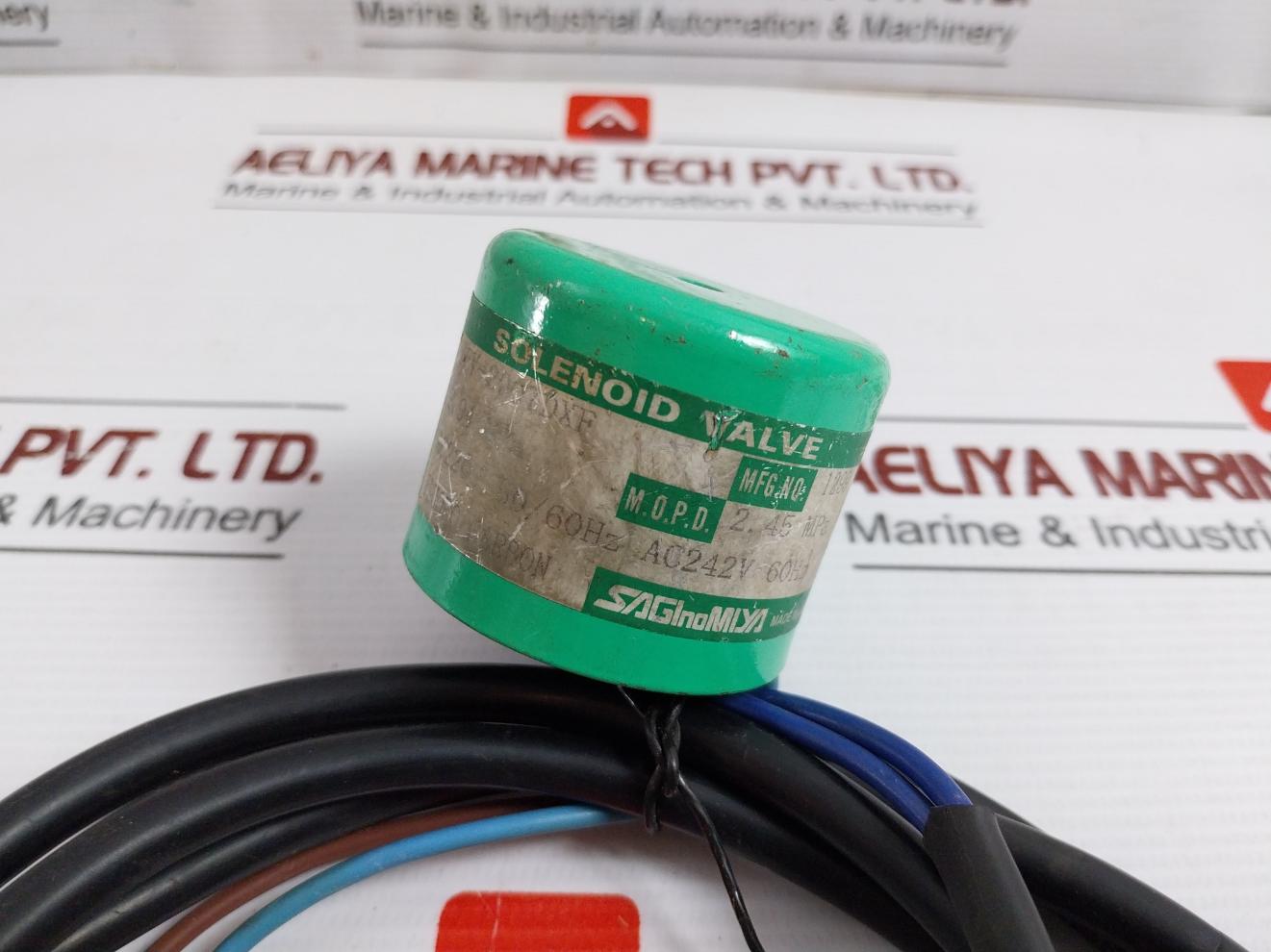 Solenoid Valve 2-meter Saginomiya Rev-2007Dxf