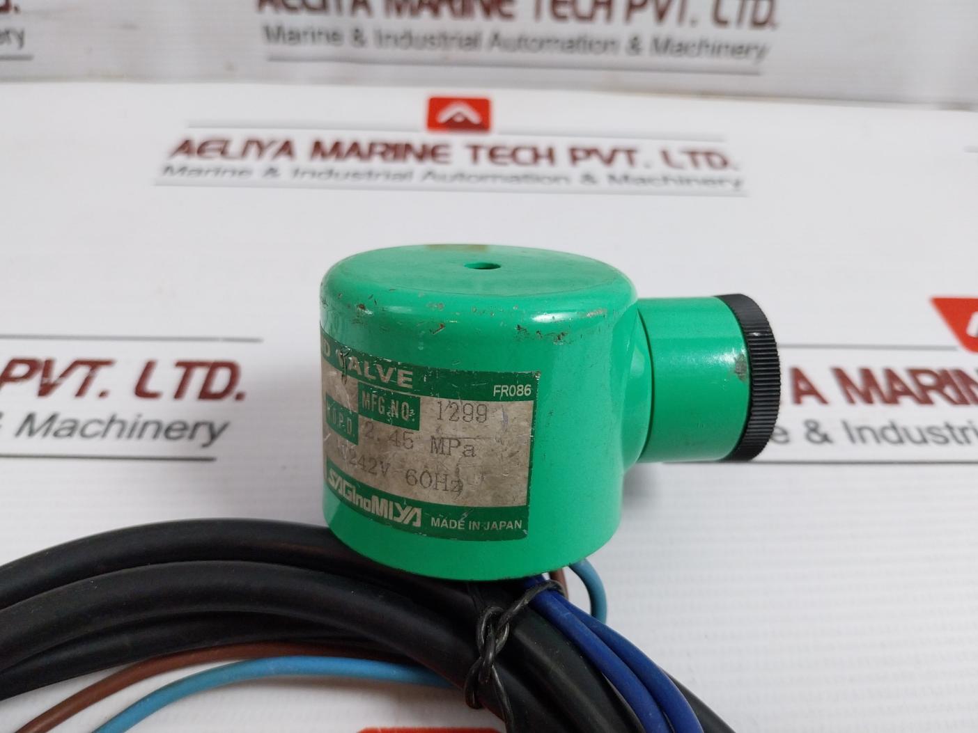 Solenoid Valve 2-meter Saginomiya Rev-2007Dxf