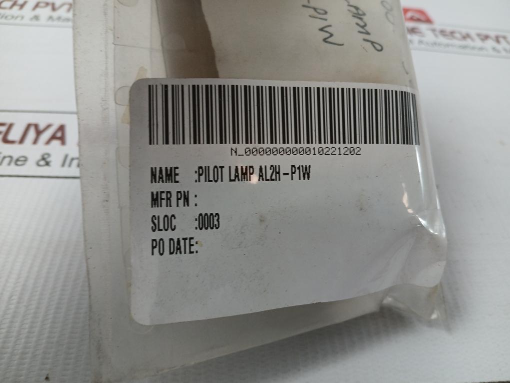 Pilot-Lamp-Kha-0025526-Al2H-p1W-Idec-Al2-p1-Lot-Of-4X-209078-9