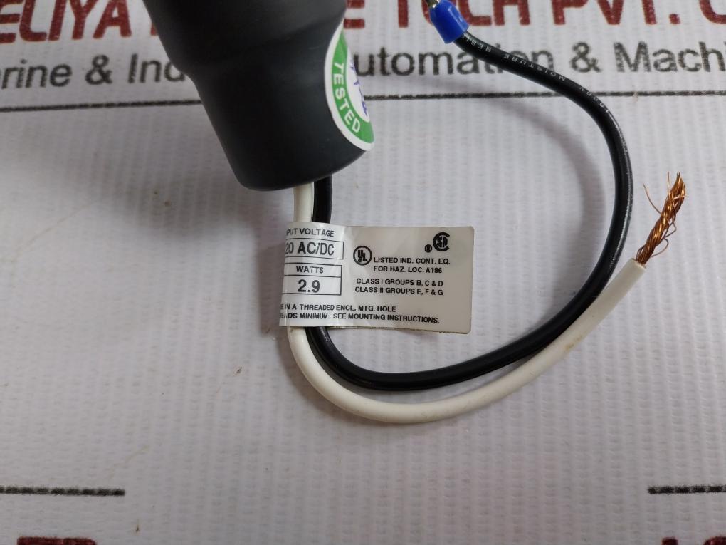 Pilot Light 3/4-14 Npsm Allen Bradley 800H-lpk10*