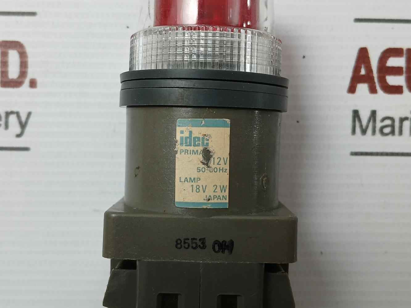Pilot Light Brand Idec 50–60, Ui: 600V