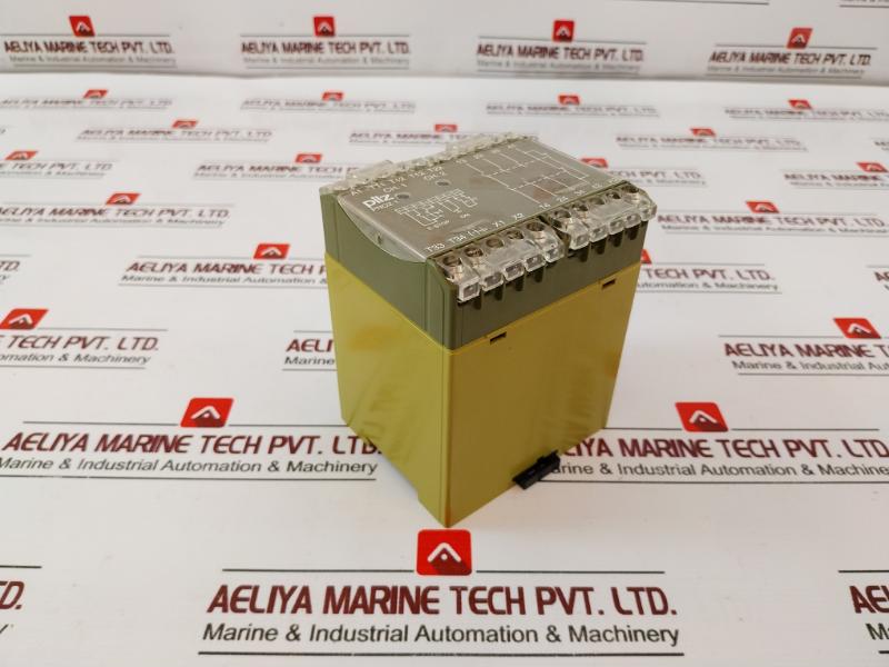 Pilz Pnoz 1 3S/1O Safety Relay 24Vac 6Va 50-60Hz, 240V 8A/400V 5A 475600