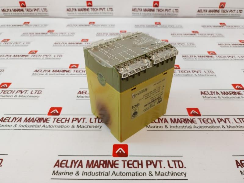 Pilz Pnoz 1 3S/1O Safety Relay 24Vac 6Va 50-60Hz, 240V 8A/400V 5A 475600