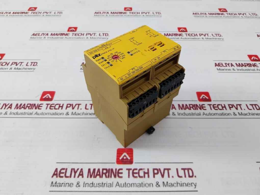 Pilz Pnoz Xv2.1P Safety Relay 0-300S 24-240 Vac/Dc A010321
