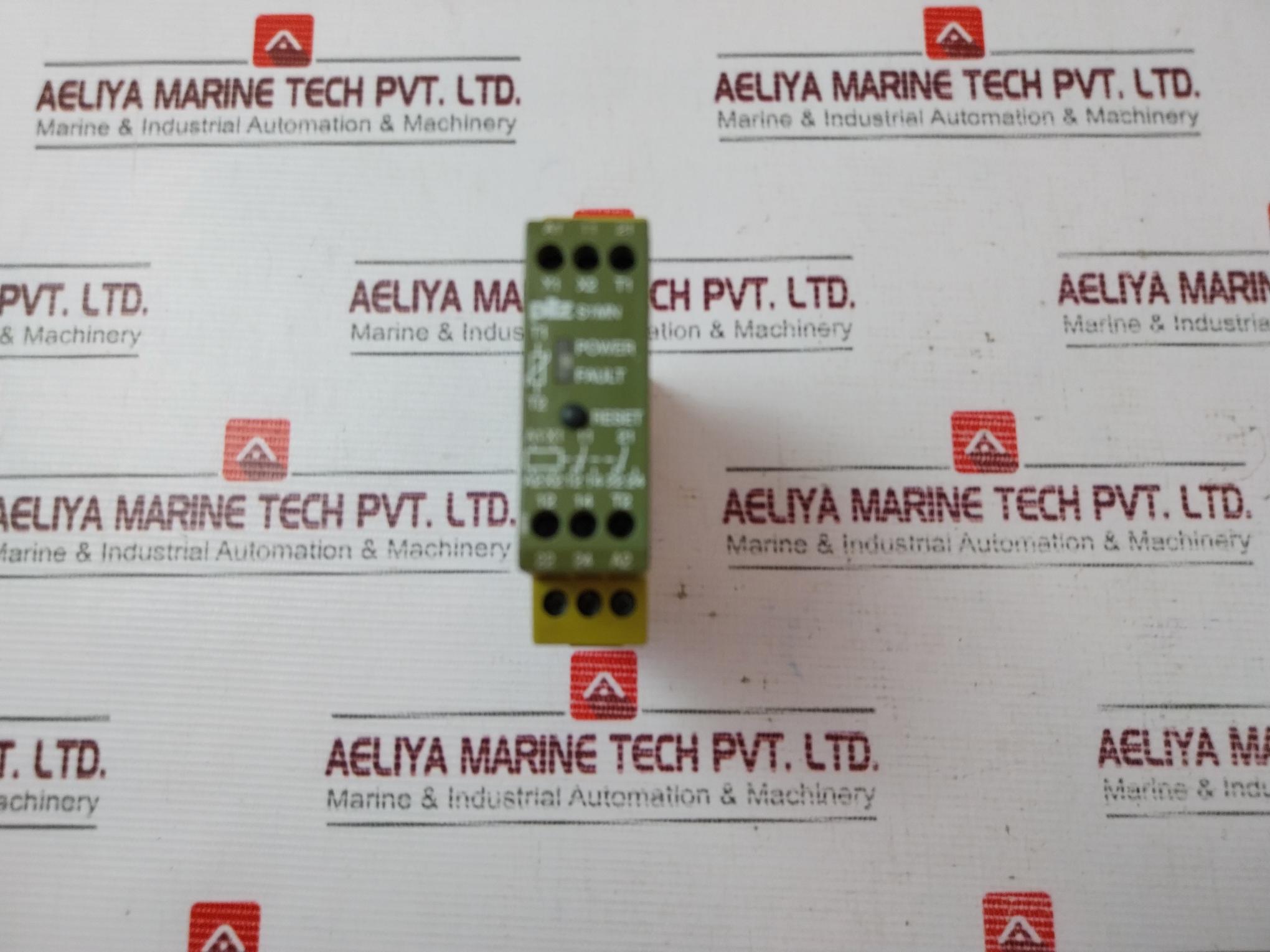 Pilz S1Mn 110Vac 2C/O Thermistor Monitoring Relay 110 Vac 3,5 Va 50-60Hz