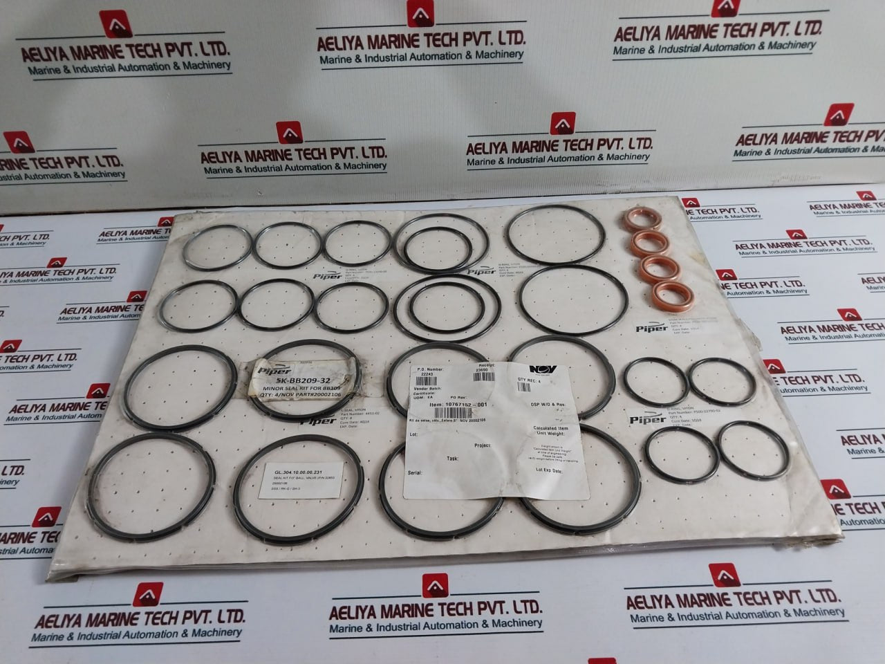 Piper 20002106 Minor Seal Kit P51B-187125-02