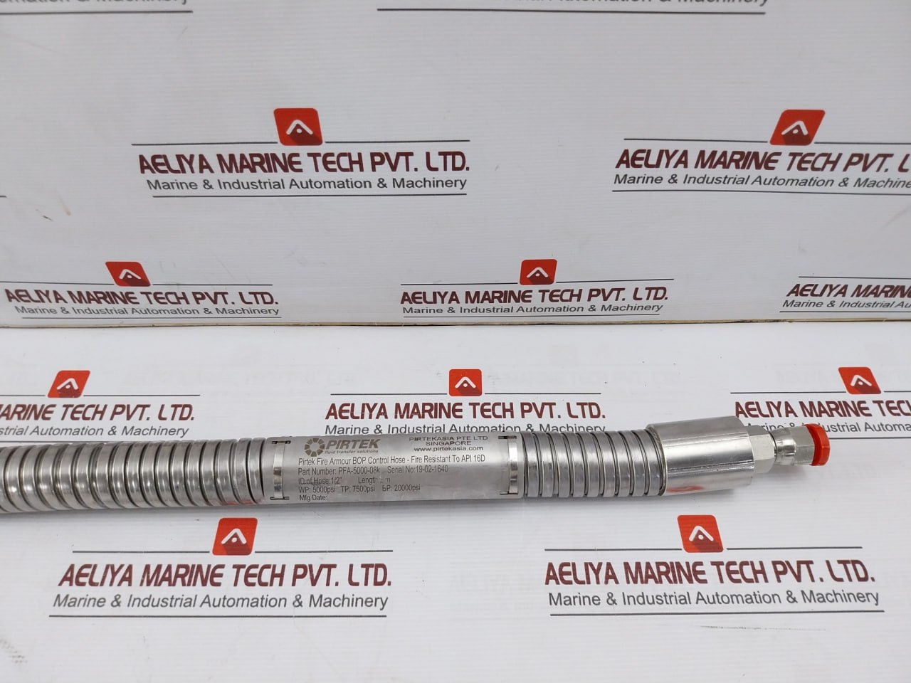 Pirtek Pfa-5000-08K Bop Control Hose 2M S2B0P-08-a316 3/4"X16 Unf