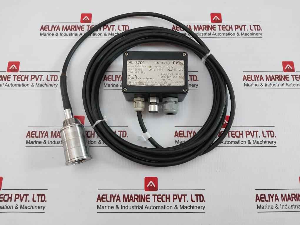 Pl 3700 Pressure & Level Transmitter 0/2000 Mbar Enraf Marine 5-meter