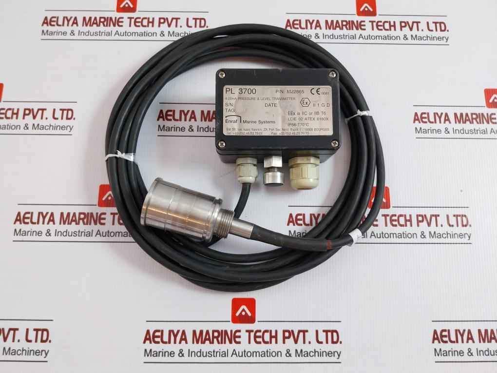 Pl 3700 Pressure & Level Transmitter 1354Mbar Enraf Marine