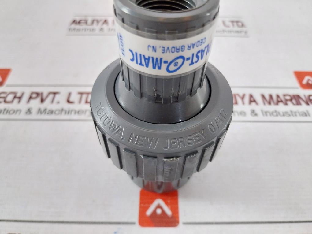 Plast-o-matic Valves Vbm050V-pv Vacuum Breaker 1/2" Check Valve Vbm050V-pv
