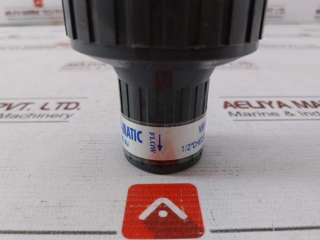 Plast-o-matic Valves Vbm050V-pv Vacuum Breaker 1/2" Check Valve Vbm050V-pv