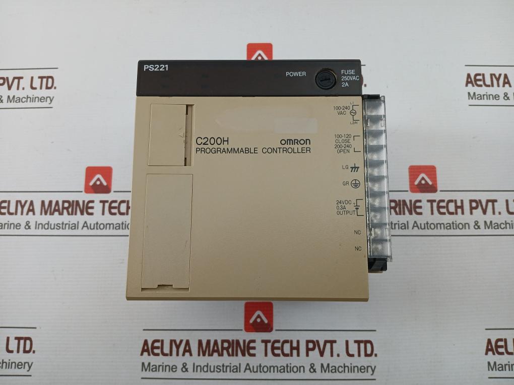 Plc-Power-Supply-Unit-200-240Vac-50-60Hz-00302010B-Omron-C200H-PS221-210237-1