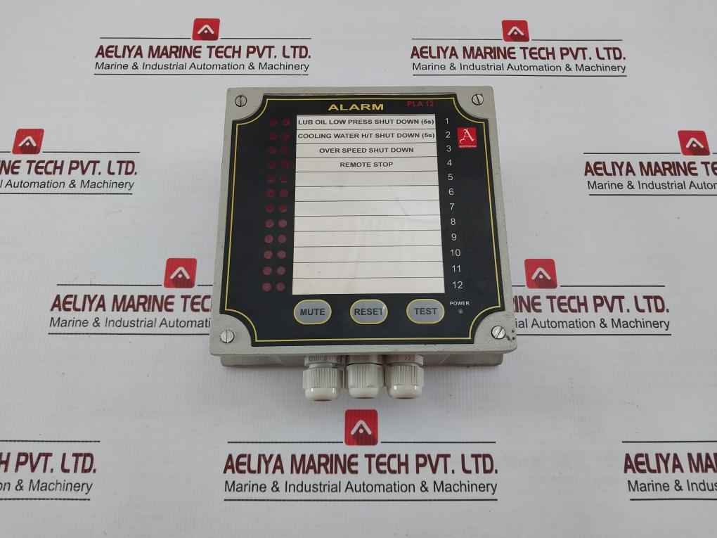 Plc Alarm Annunciator Module Akshtronica Pla 12