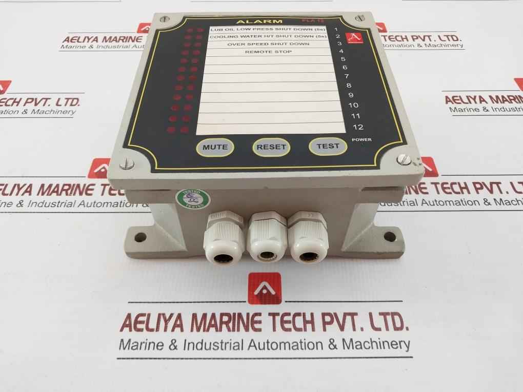 Plc Alarm Annunciator Module Akshtronica Pla 12