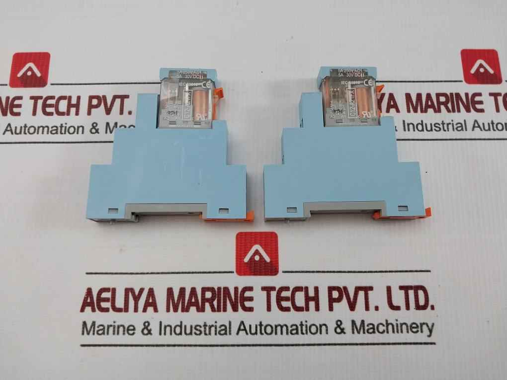 Plug-in Power And Interface Relay 5A 250V Releco C12-a21Fx