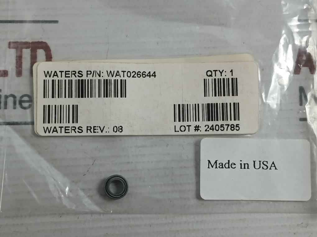 Plunger Seal Rev.08 Waters Wat026644