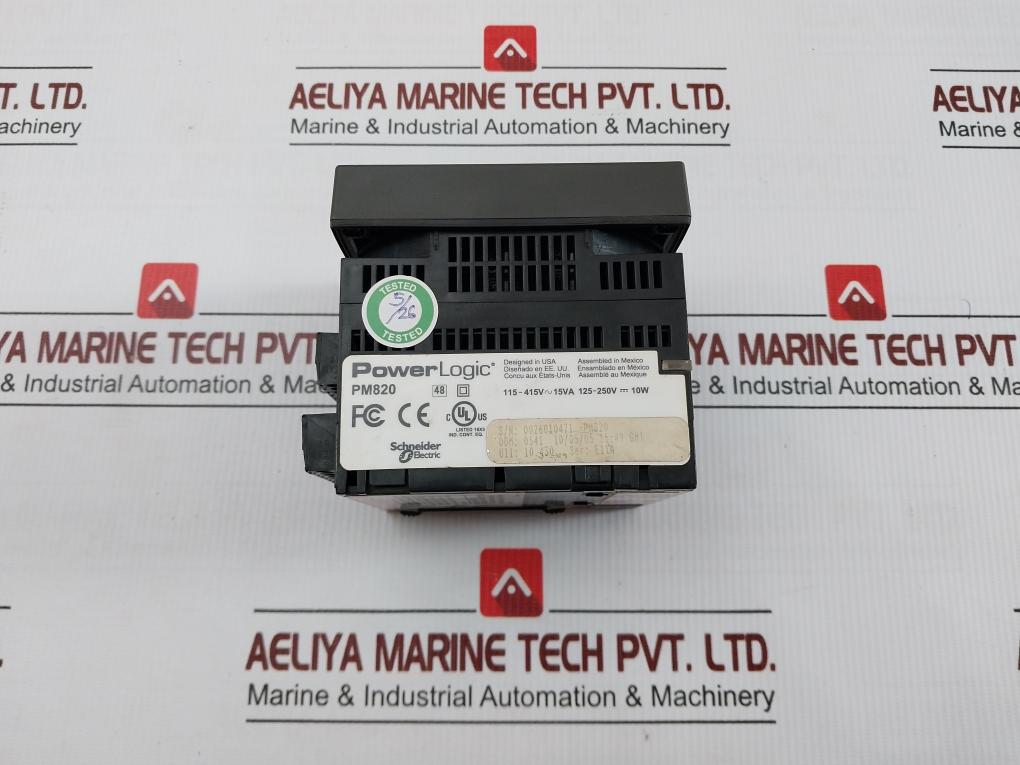 Pm800 Schneider Electric Powerlogic Monitoring Unit