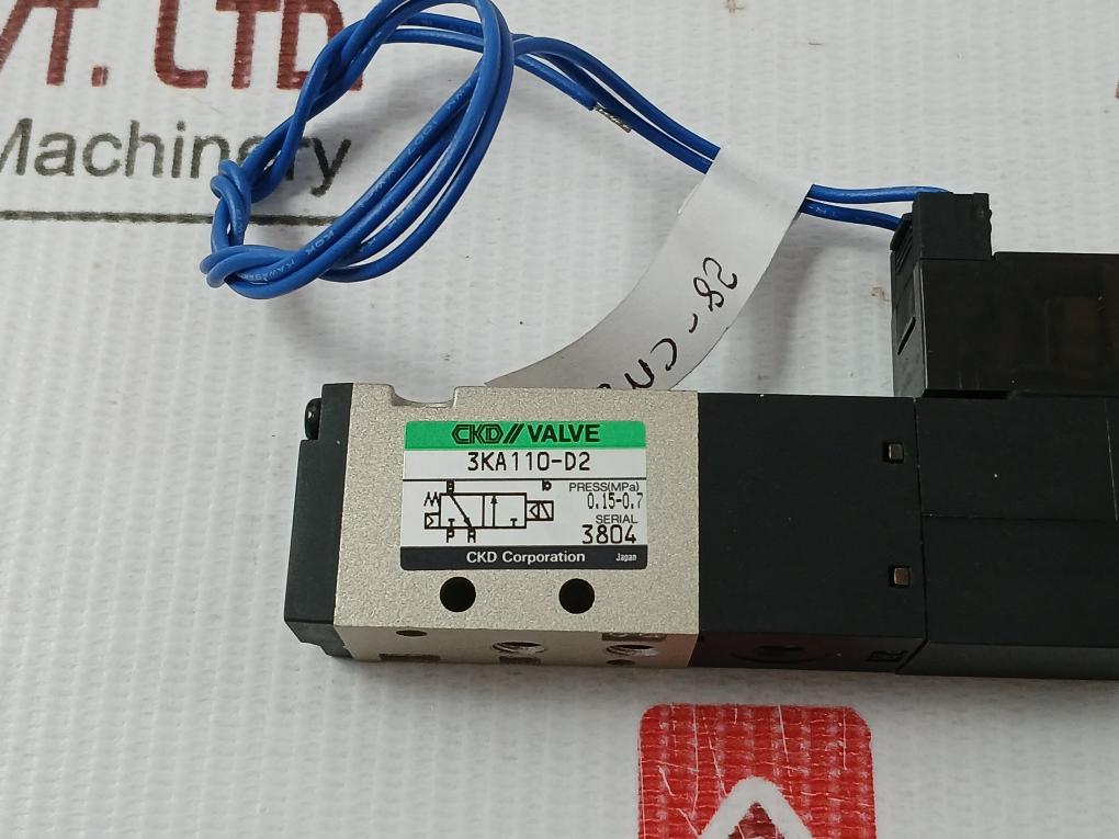 Pneumatic-Solenoid-Valve-Ac100V-28Cm-Ckd-3Ka110-d2-209072-3