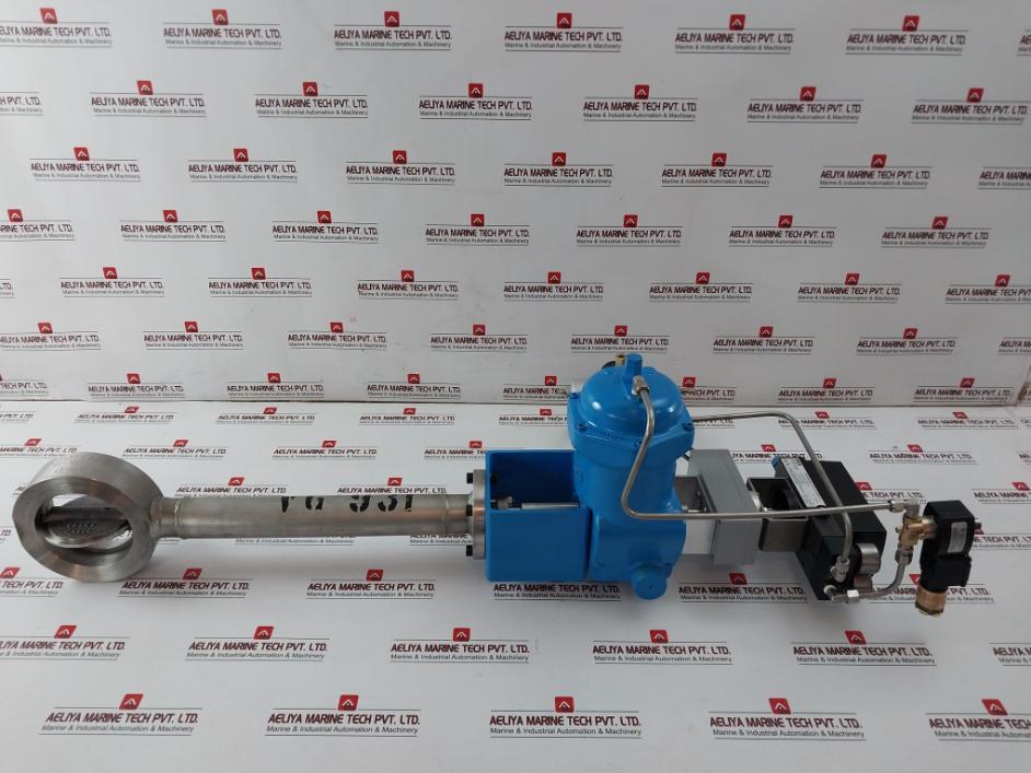 Pneumatic Butterfly Valve Actuator Assembly 0-6 Bar Arca-regler 247 410