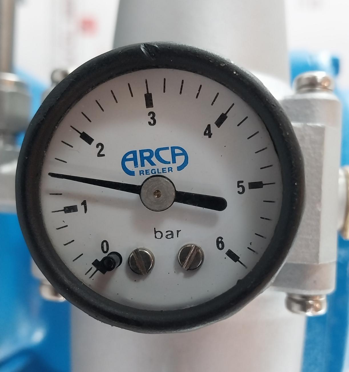 Pneumatic Butterfly Valve Actuator Assembly 0-6 Bar Arca-regler 247 410