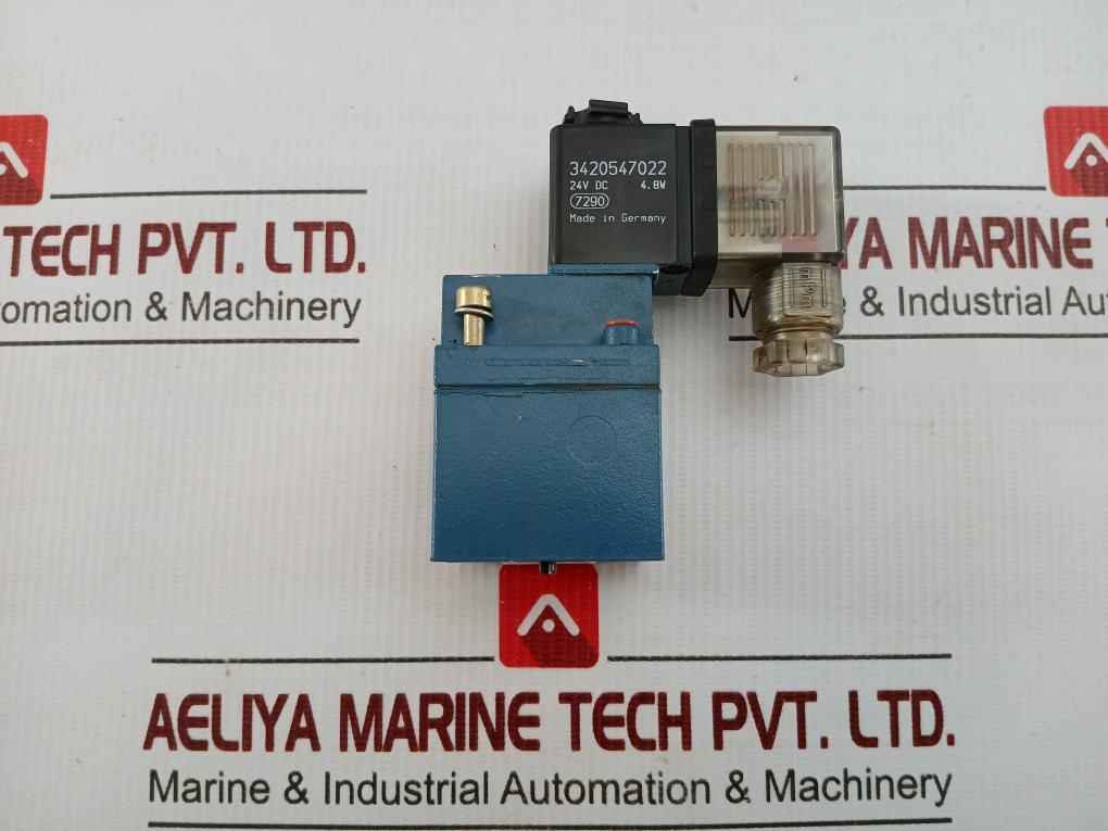 Pneumatic Directional Valve 3722250220 Rexroth 24V Dc 4.8 W