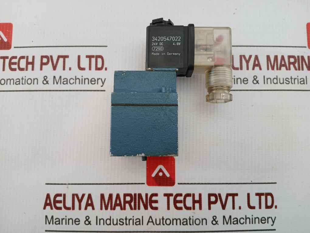 Pneumatic Directional Valve 3722250220 Rexroth 24V Dc 4.8 W