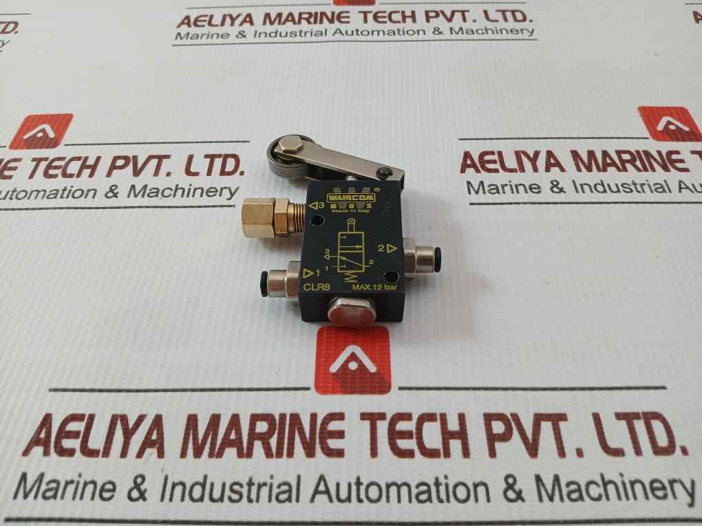 Pneumatic Mechanical Valve Clr8 Waircom 0-12 Bar