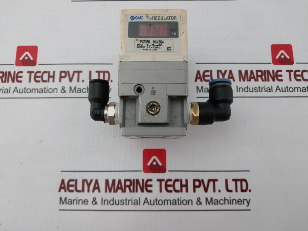 Pneumatic Regulator Input: 4 - 20Madc Smc Itv2050-01N3S4