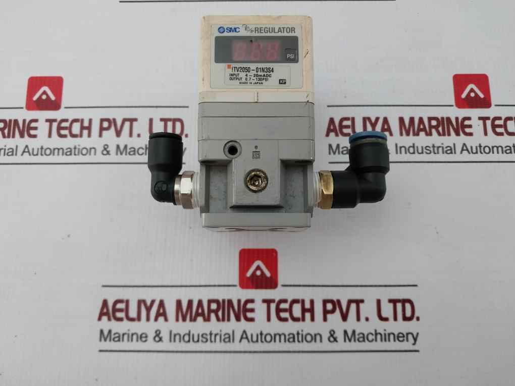 Pneumatic Regulator Input: 4 - 20Madc Smc Itv2050-01N3S4