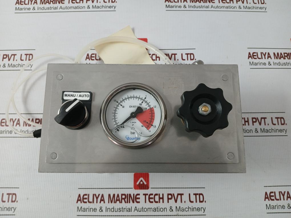 Pneumatic Station Assembly 0 To 1.6Bar 0 To 160Kpa En 837 Cryo Star 791074960-50