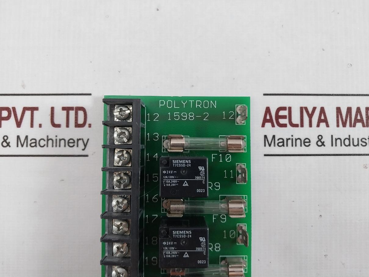Polytron 1598-2 Pcb For Relay Module 1598C 94V-0