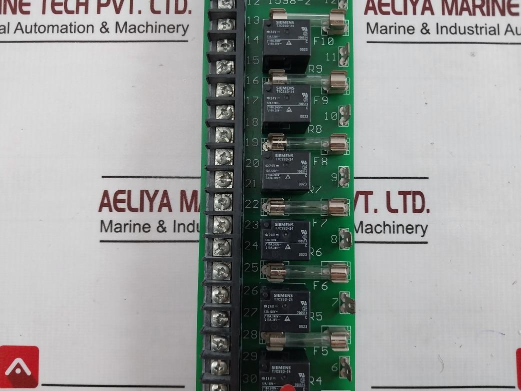 Polytron 1598-2 Pcb For Relay Module 1598C 94V-0