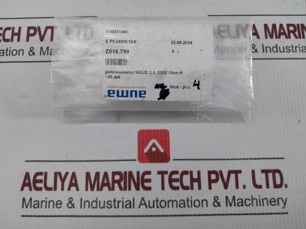 Potentiometer Ip65 Contelec Pl 321-5K0/K