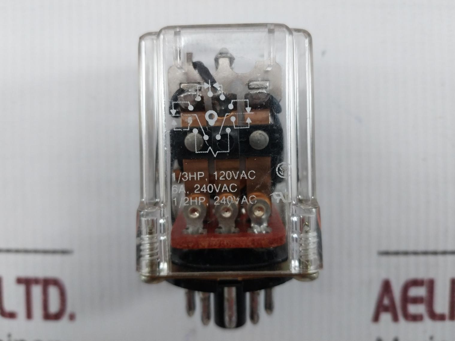 Potter & Brumfield Krp-14Ag-120 Power Relay 120Vac
