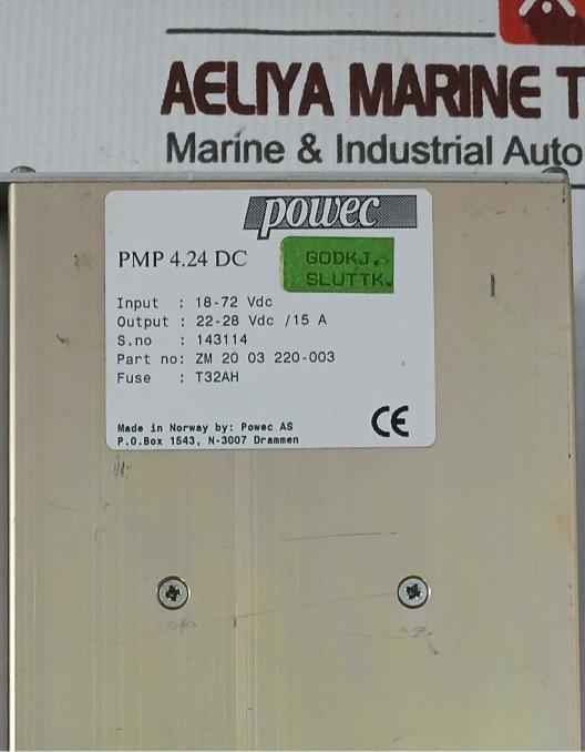 Powec Pcu 6.24 D Pcu600D Control Unit Display 24Vdc/1.3 Adc