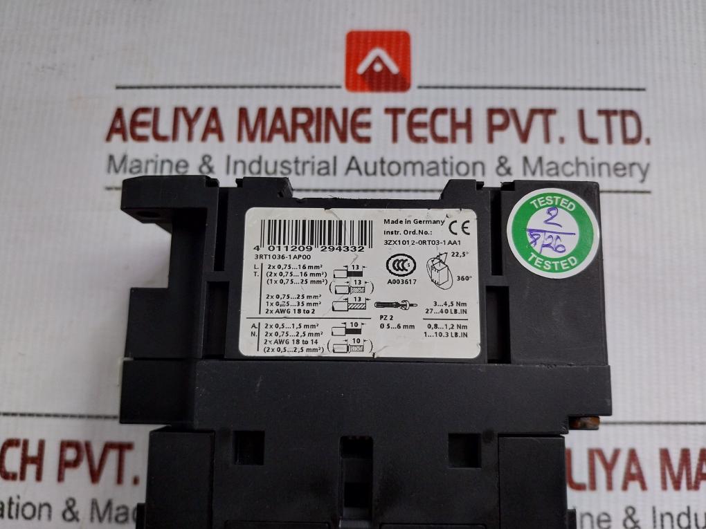 Power-Contactor-50-60-Hz-690v-Siemens-3RT1036-1AP00-209388-9