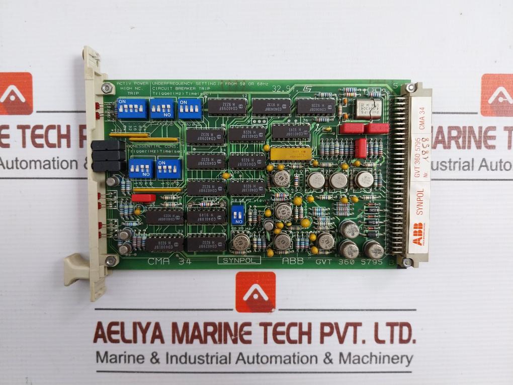 Power-Measuring-And-Terminal-Printed-Circuit-Board-Gvt-360-5795-Abb-CMA-34-210521-1