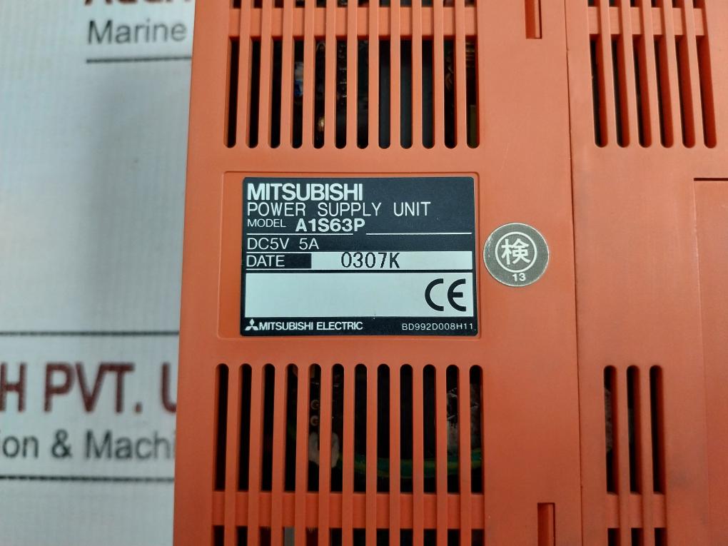 Power-Supply-Unit-Dc15-6-31-2V-Bd992D008H11-By-Mitsubishi-A1S63P-208407-9