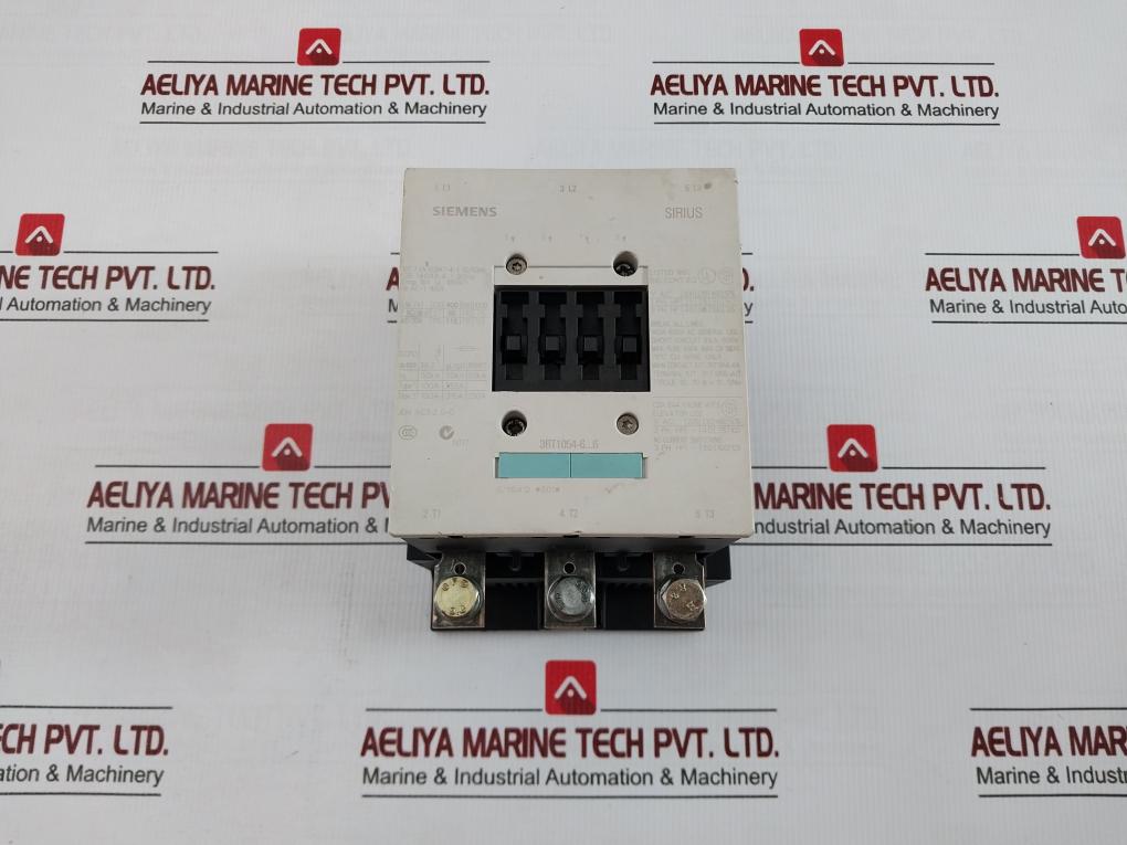 Power Contactor 3Rt1054-6La06 Siemens 110-127V 50-60Hz