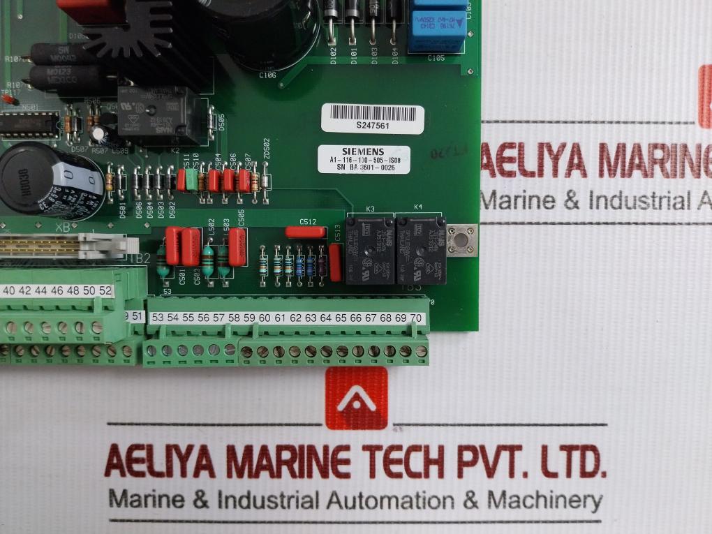 Power Interface Pcb Board A1-116-100-505-is08 Siemens