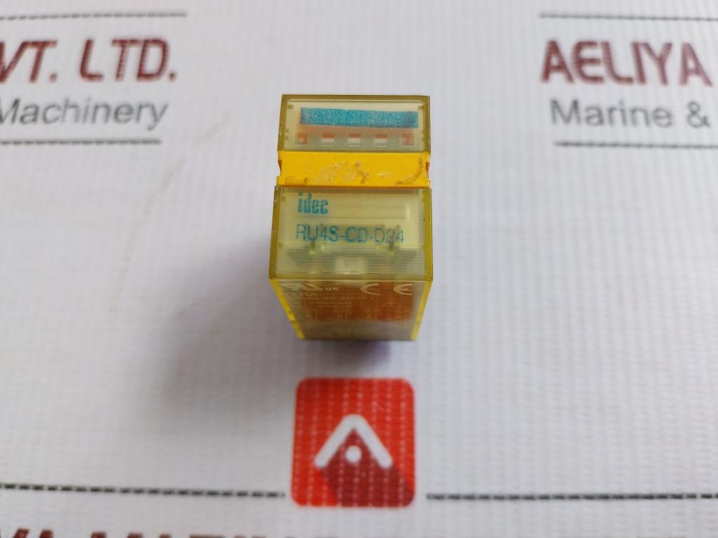 Power Relay 24V Dc Ru Series Idec Ru4S-cd-d24