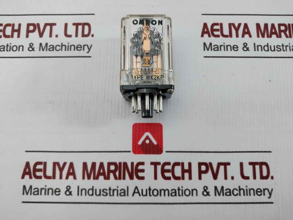 Power Relay Mk2Kp Omron 100-110V Ac 50/60 Hz
