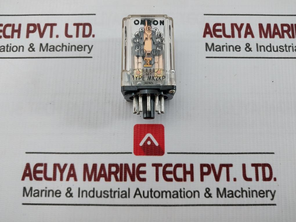 Power Relay Mk2Kp Omron 100-110V Ac 50/60 Hz