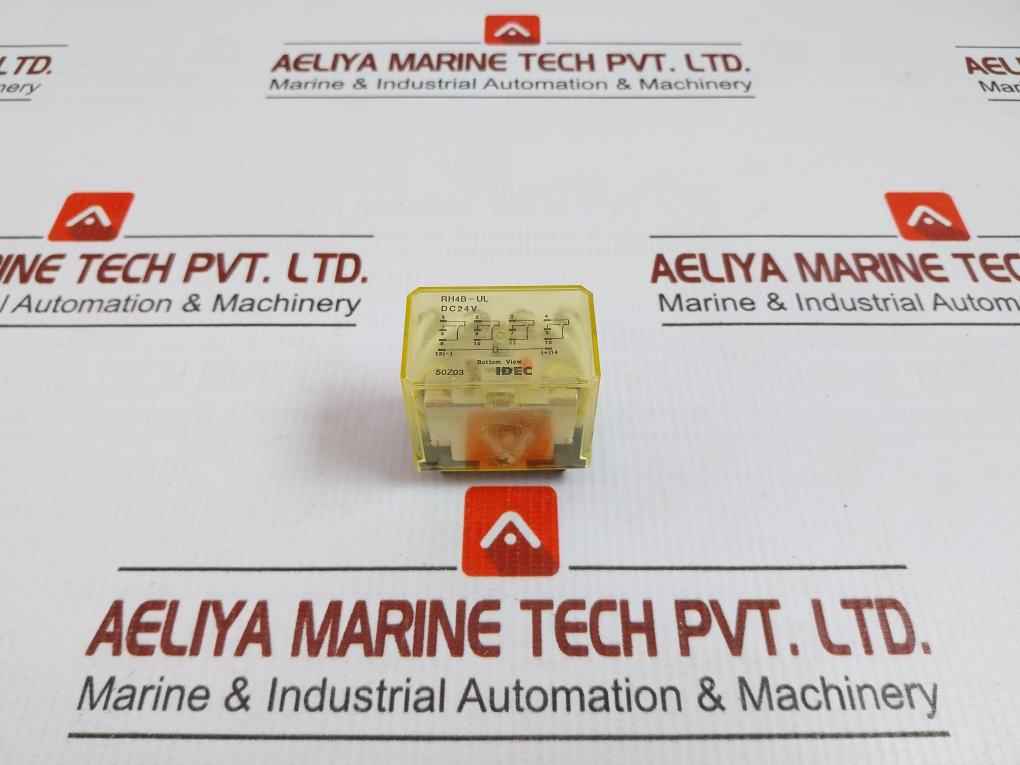 Power Relay Plug 24V Dc Part No Rh4B-ul Idec