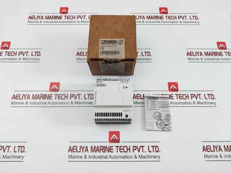 Power Supply Input- Ac 100-240V Phoenix Contact Step-ps/1Ac/24Dc/2.5