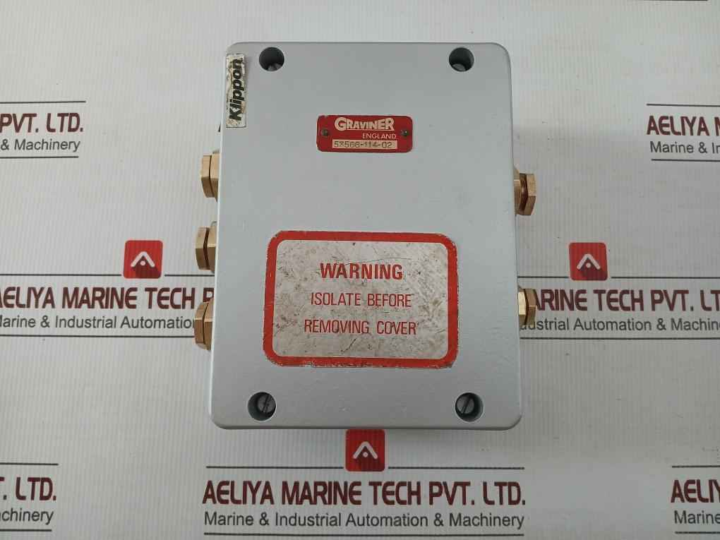 Power Supply Junction Box 50-60Hz Gravnier 53566-114-02