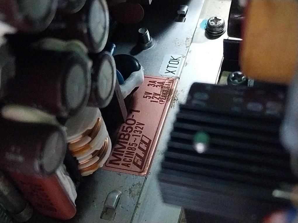 Power Supply Module Assembly 12V 3A Elco Mmb50-1