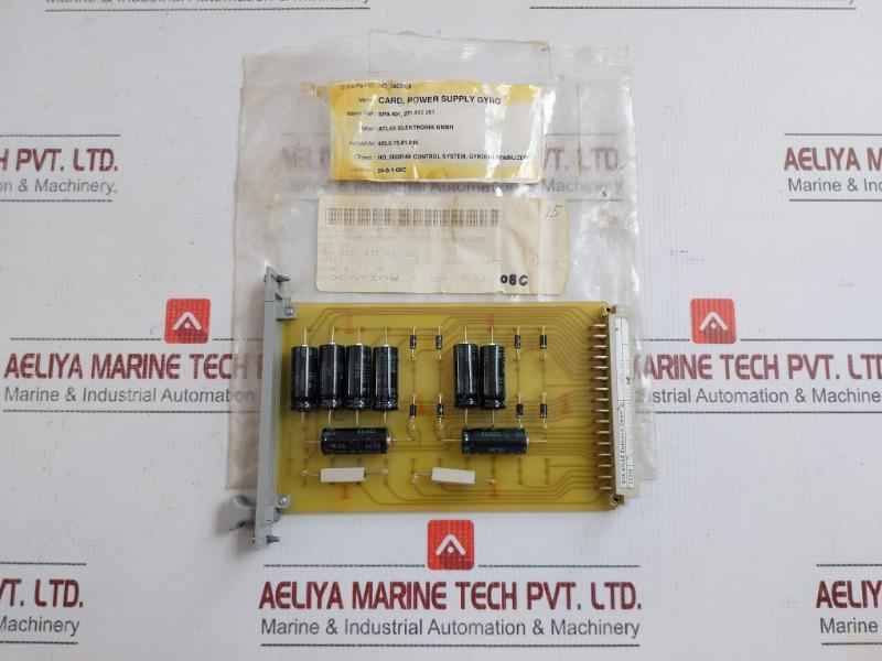 Power Supply Pcb Card Spa 401 Stn Atlas